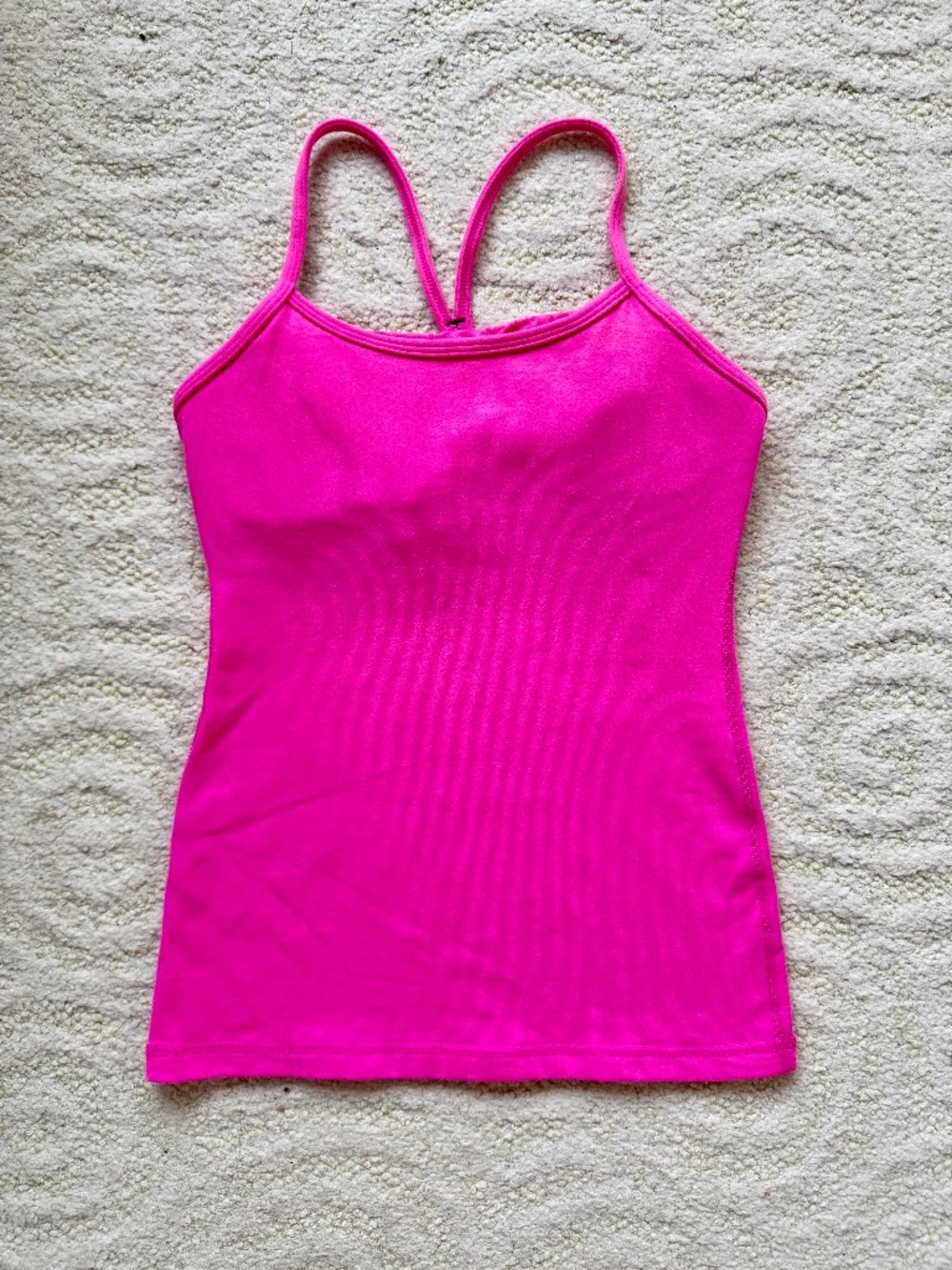 Lululemon Bright PinkTank Top Sz 4